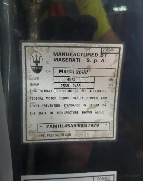 ZAMHL45A690047979